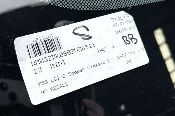 2023 MINI Hatch Cooper Classic F55 LCI-2