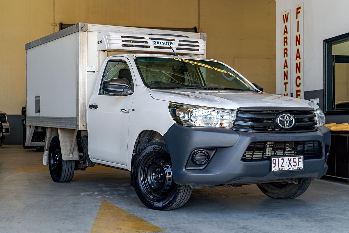 2017 Toyota Hilux Workmate GUN122R Rear Wheel Drive