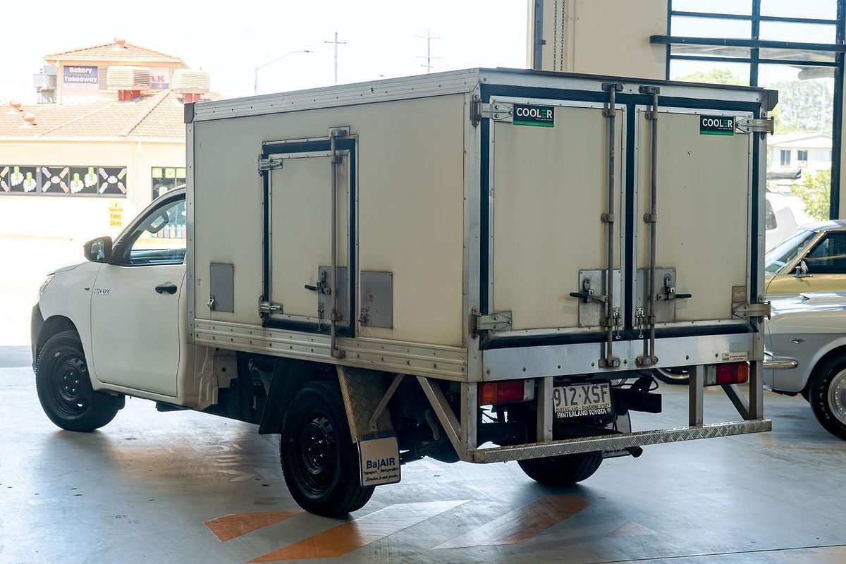 2017 Toyota Hilux Workmate GUN122R Rear Wheel Drive