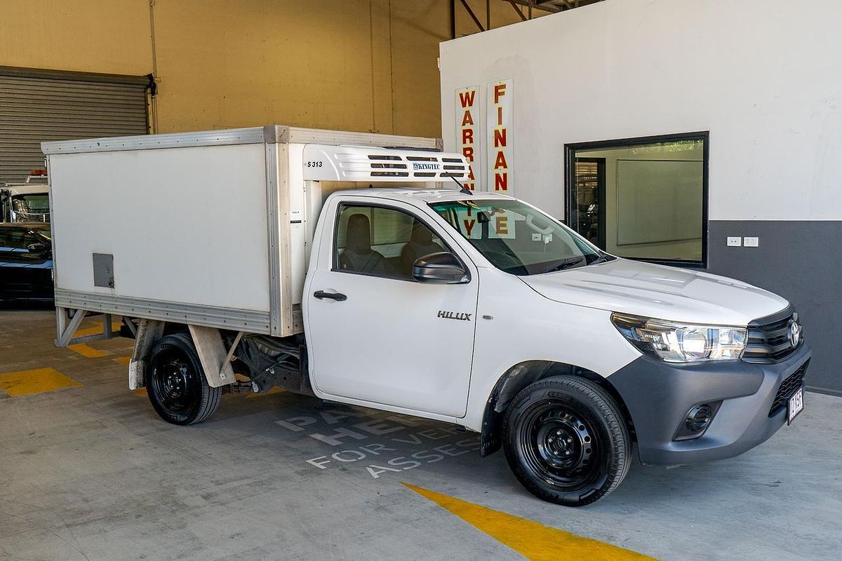 2017 Toyota Hilux Workmate GUN122R Rear Wheel Drive