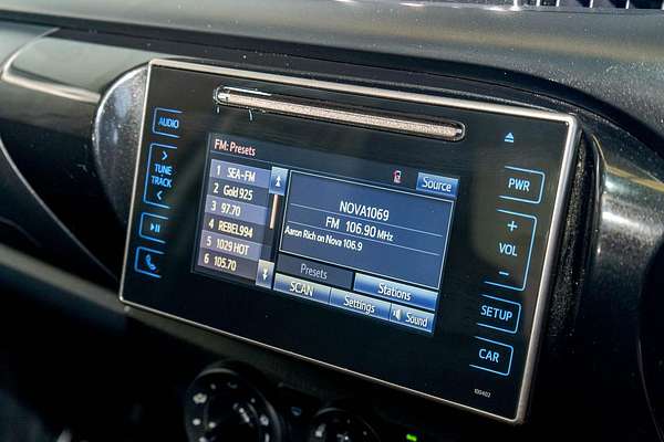 2017 Toyota Hilux Workmate GUN122R Rear Wheel Drive