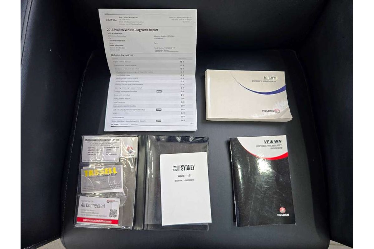 UTE VF II SV6 3.6L V6 MULTI POINT F/INJ 6 SP MANUAL UTILITY 