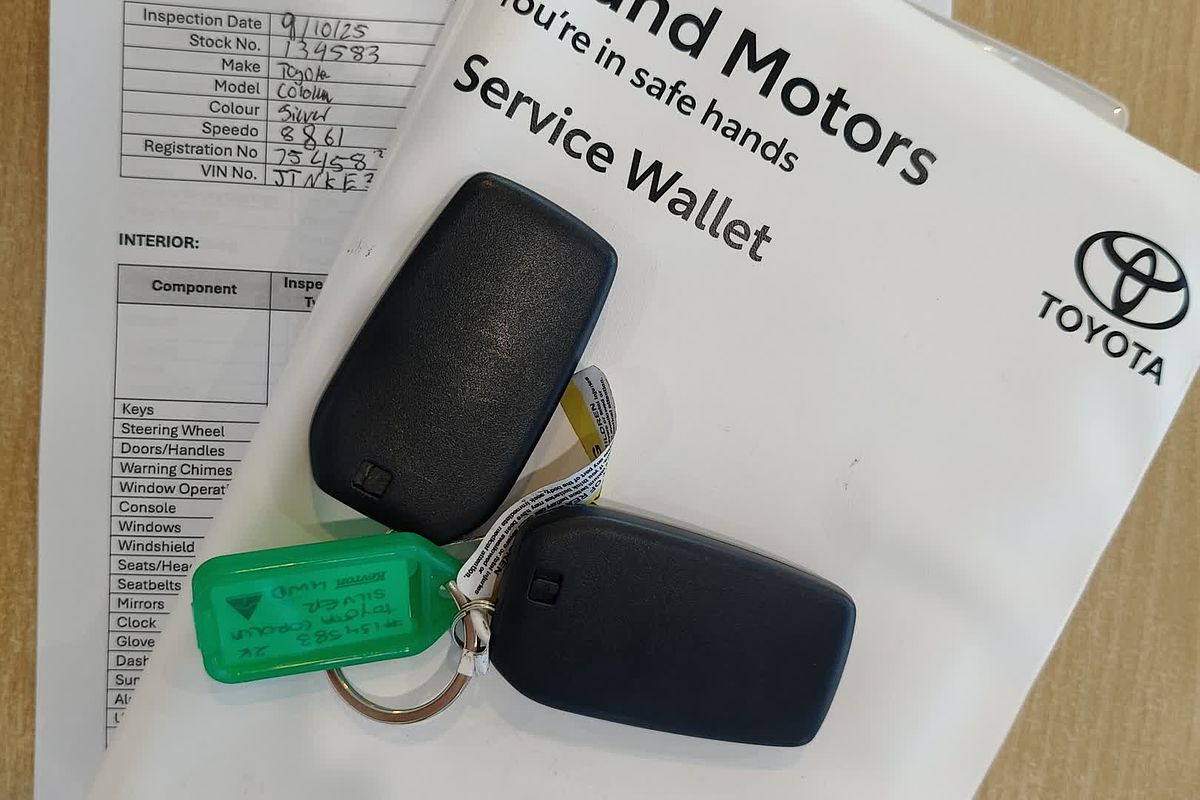 2023 Toyota Corolla Ascent Sport Hybrid ZWE219R