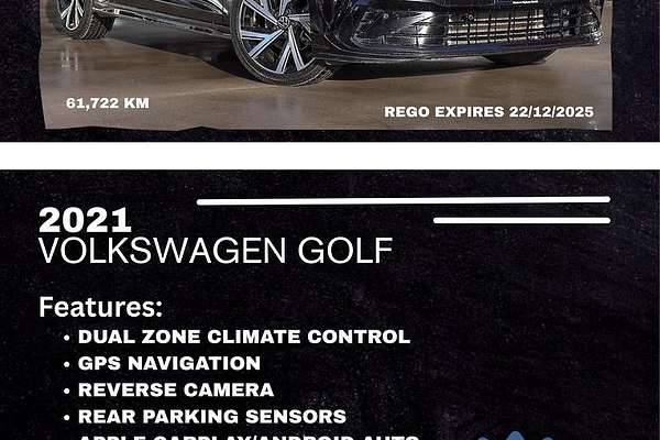 2021 Volkswagen Golf 110TSI R-Line 8