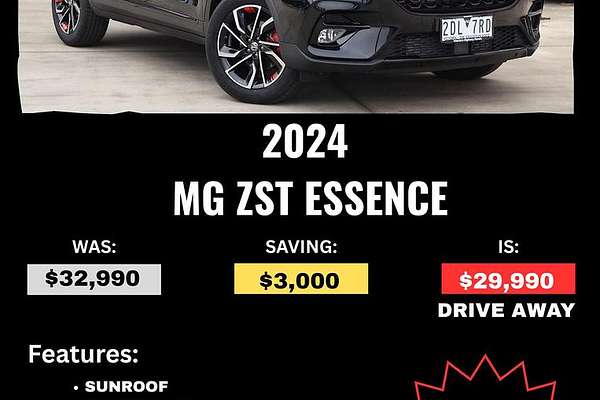 2024 MG ZST Essence