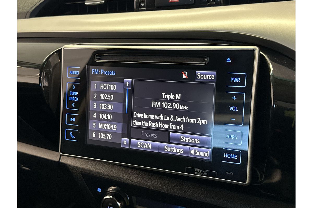 2016 Toyota Hilux SR5 GUN126R 4X4