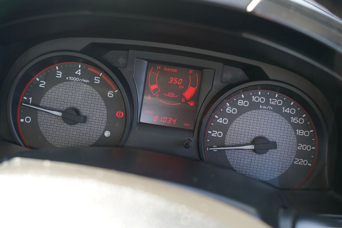 2018 Isuzu D-MAX SX Rear Wheel Drive