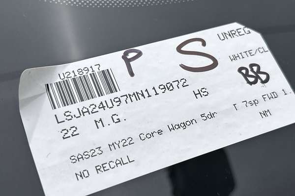 2022 MG HS Core SAS23 thumb-23