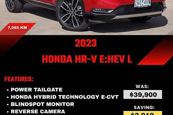 2023 Honda HR-V e:HEV L