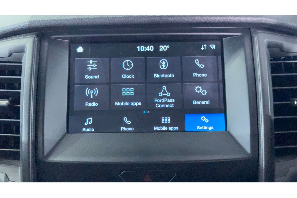 2021 Ford Ranger XL Hi-Rider PX MkIII Rear Wheel Drive 2.2L