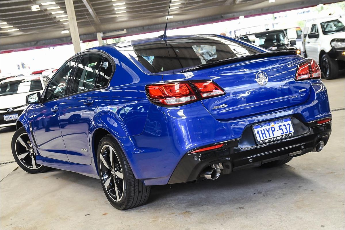 2016 Holden Commodore SV6 Black VF Series II