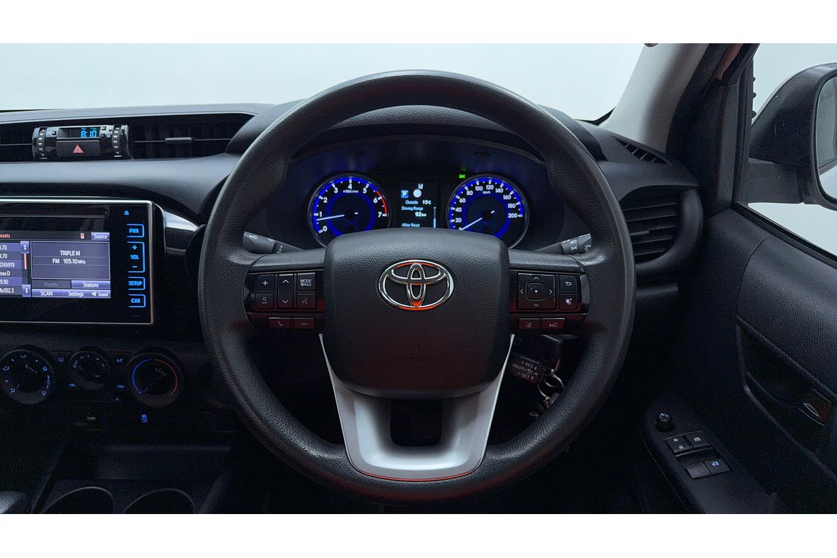 2020 Toyota Hilux Workmate TGN121R Rear Wheel Drive