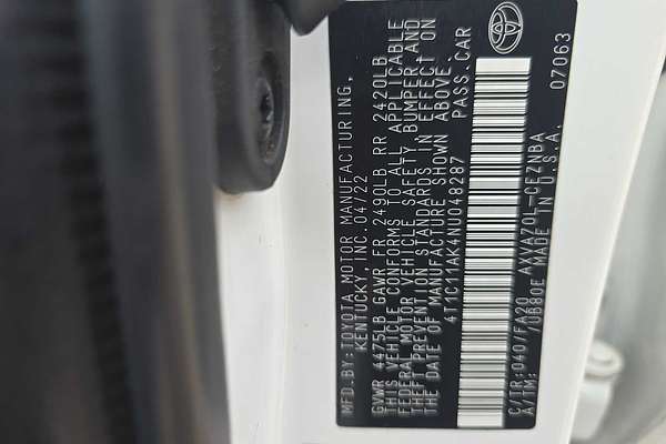 2022 Toyota Camry LE