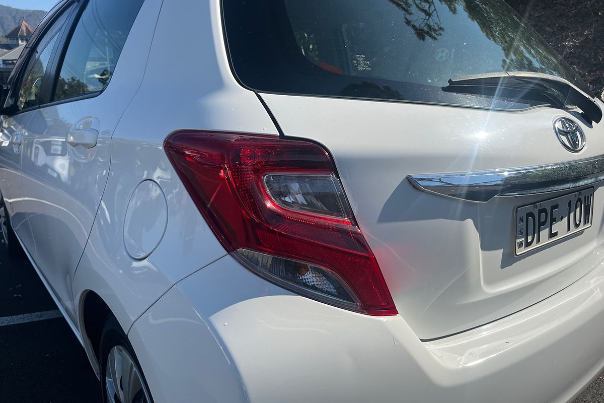 2017 Toyota Yaris ASCENT NCP130R MY15