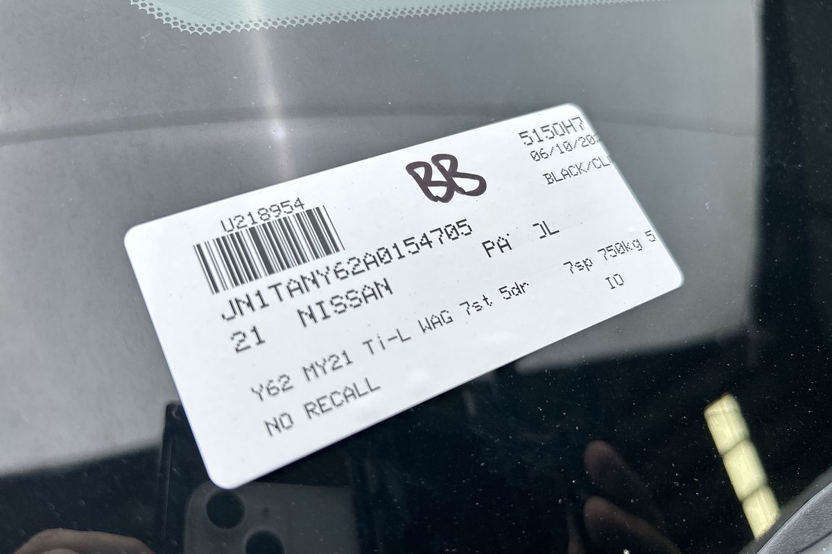 2021 Nissan Patrol Ti-L Y62