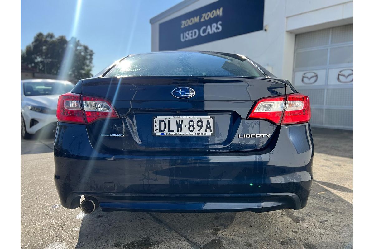 2016 Subaru Liberty 2.5i Premium 6GEN