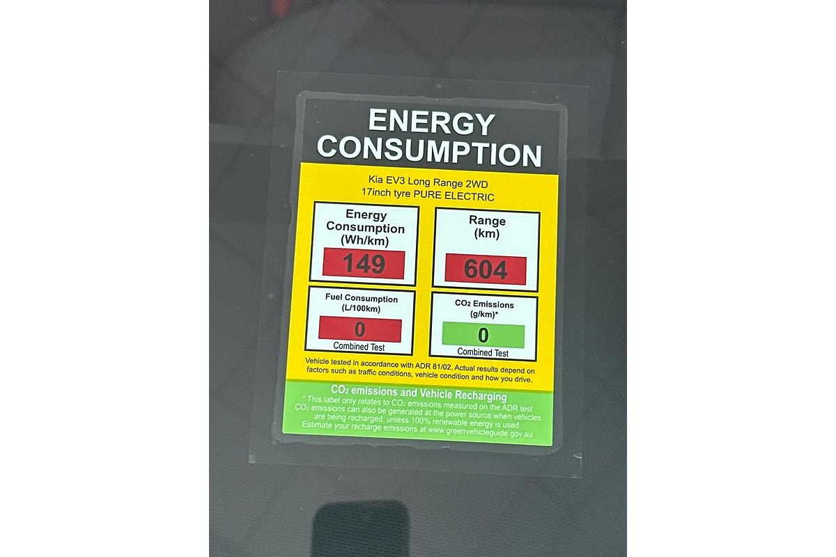 2025 Kia EV3 Air Long Range SV