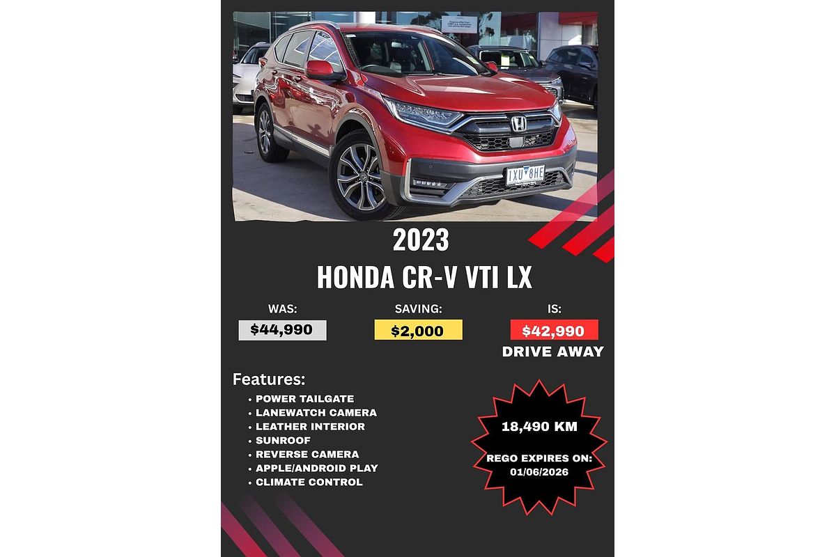 2023 Honda CR-V VTi LX AWD RW