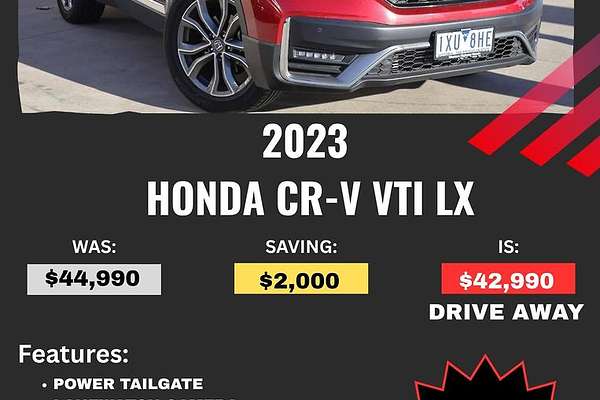 2023 Honda CR-V VTi LX AWD RW