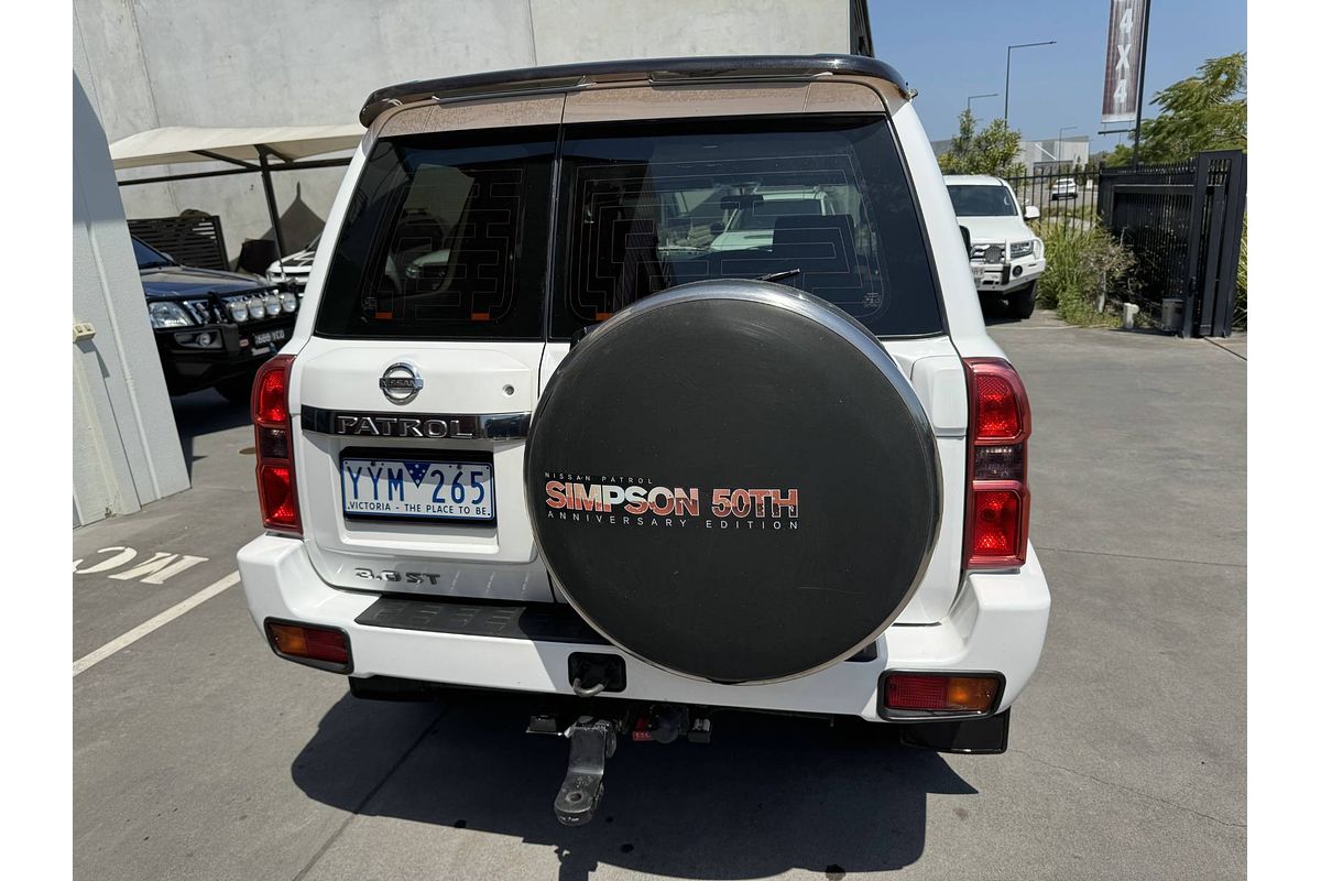 2012 Nissan Patrol ST Simpson 50th Anniversary GU 8