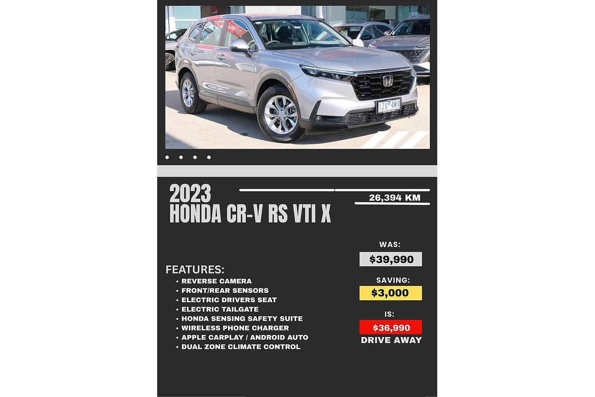 2023 Honda CR-V VTi X RS