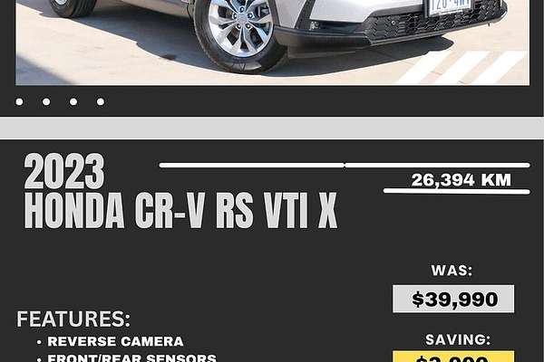 2023 Honda CR-V VTi X RS