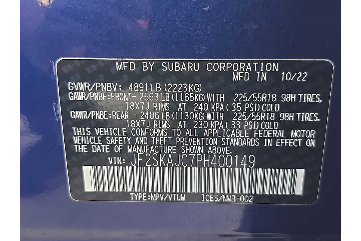 2023 Subaru Forester Sport