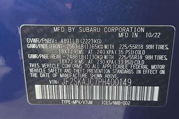2023 Subaru Forester Sport