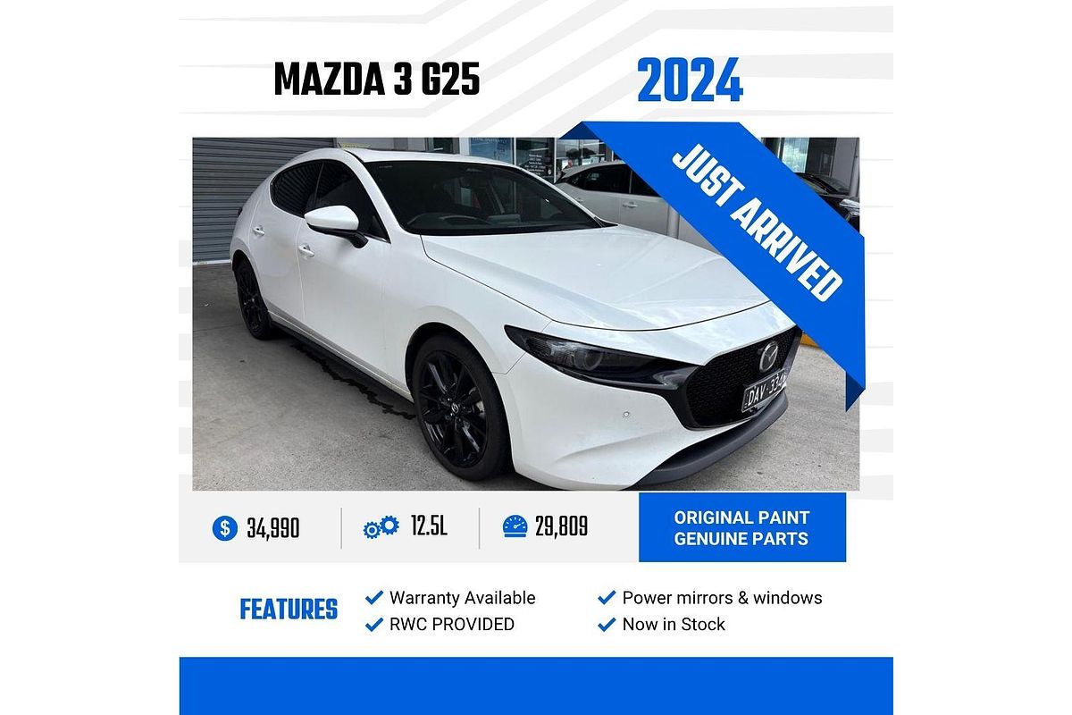 2024 Mazda 3 G25 Astina BP Series