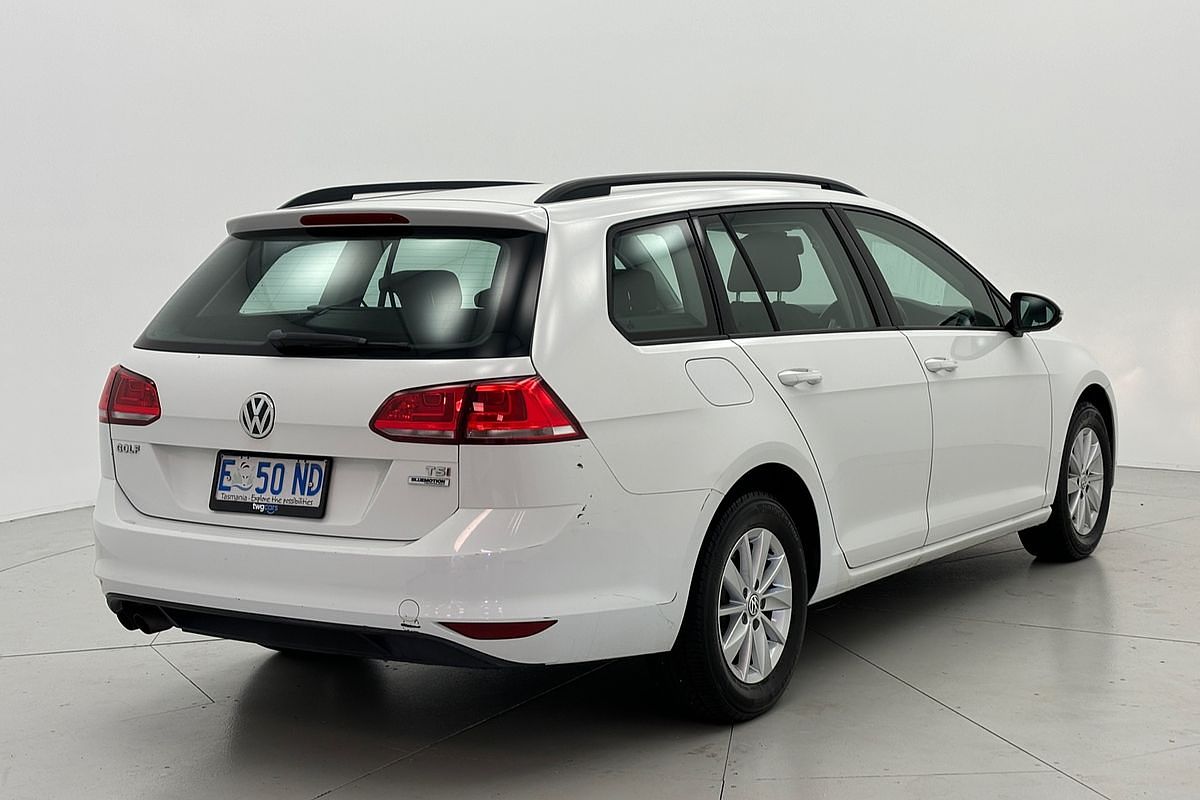 2015 Volkswagen GOLF 90 TSI 7 SP AUTO DIRECT SHIFT 4D WAGON T4