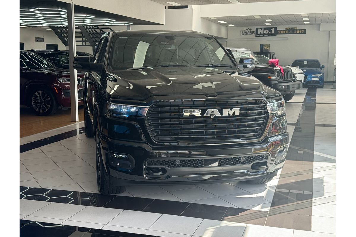 2025 RAM 1500 Laramie Sport Hurricane SO RamBox DT 4X4 SWB