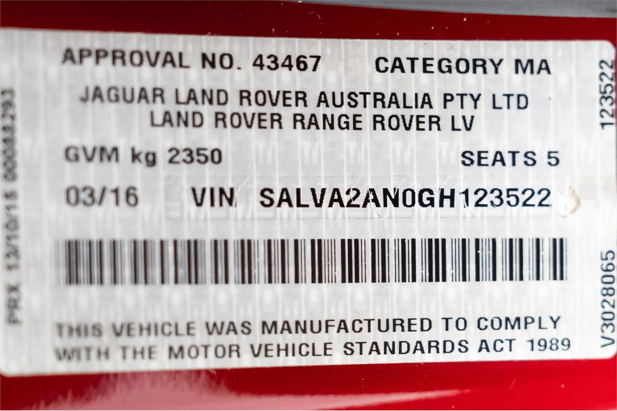 2016 Land Rover Range Rover Evoque TD4 180 SE L538