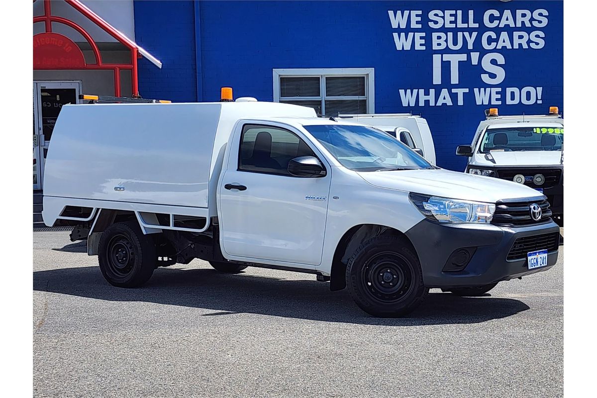 2016 Toyota Hilux Workmate GUN122R Rear Wheel Drive
