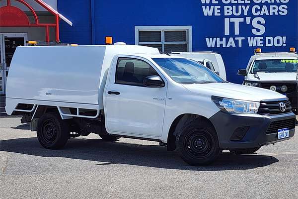 2016 Toyota Hilux Workmate GUN122R Rear Wheel Drive