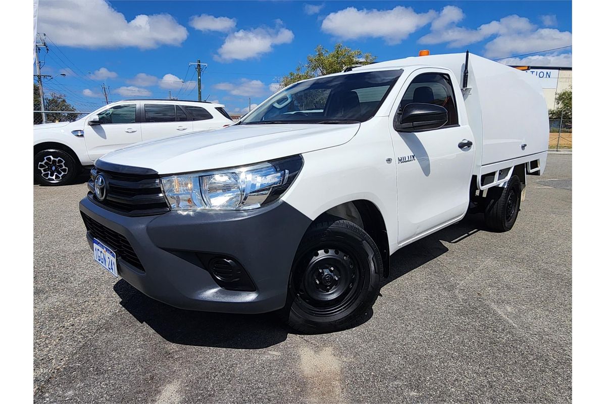 2016 Toyota Hilux Workmate GUN122R Rear Wheel Drive