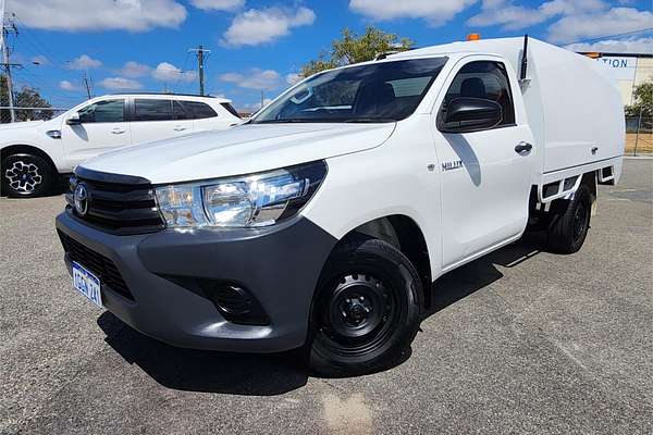 2016 Toyota Hilux Workmate GUN122R Rear Wheel Drive
