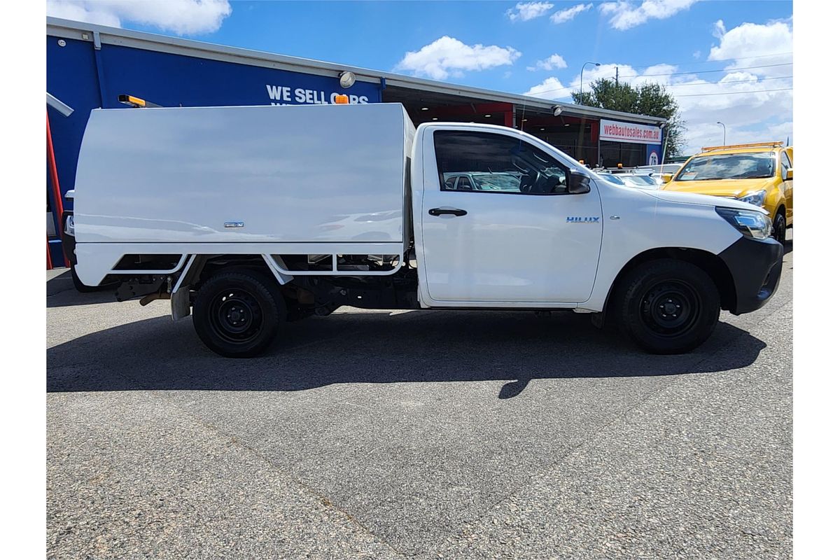 2016 Toyota Hilux Workmate GUN122R Rear Wheel Drive