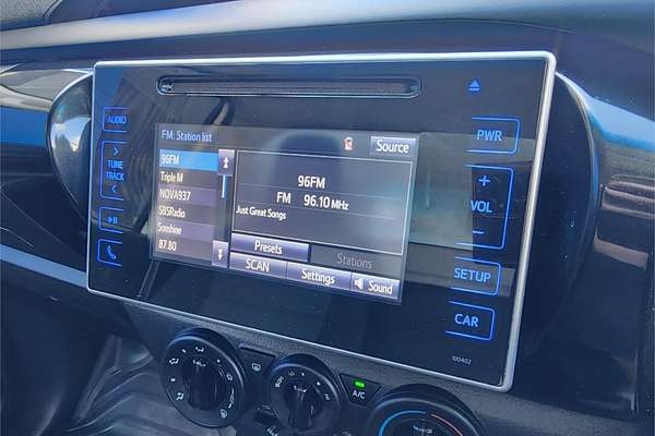 2016 Toyota Hilux Workmate GUN122R Rear Wheel Drive