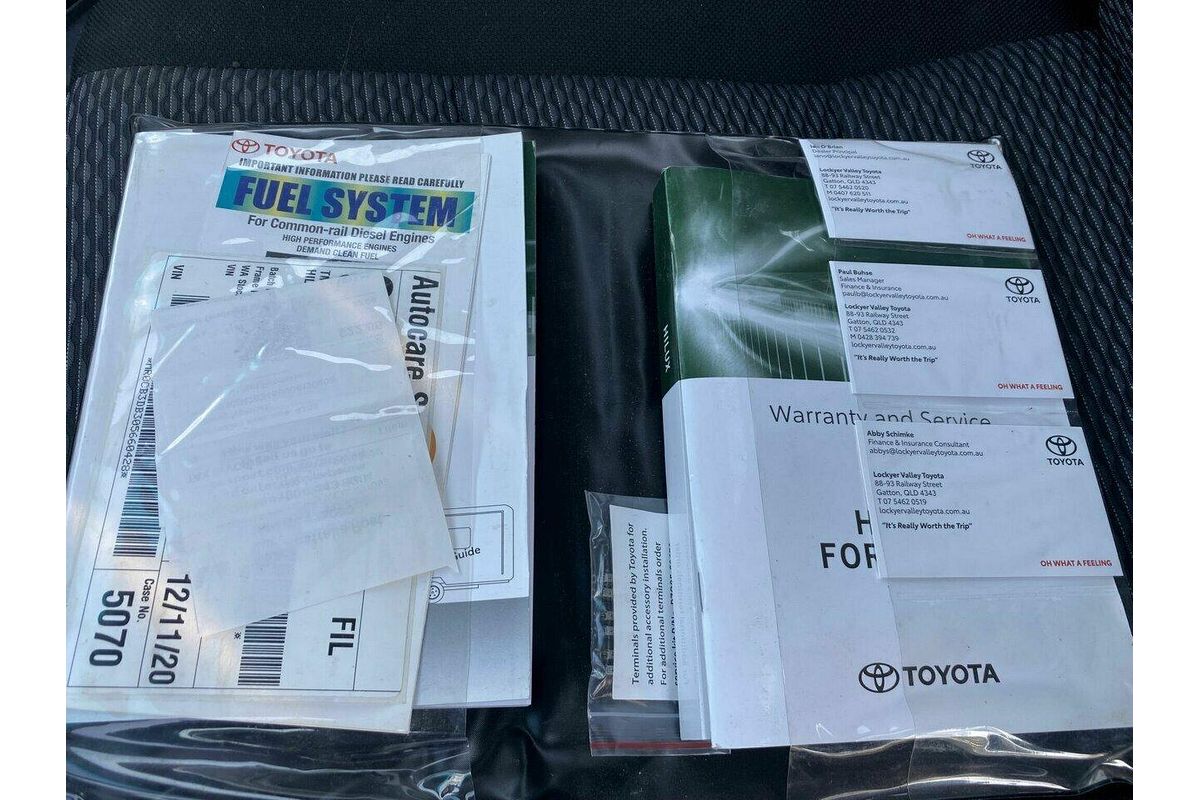 2020 Toyota Hilux Workmate Hi-Rider GUN135R Rear Wheel Drive