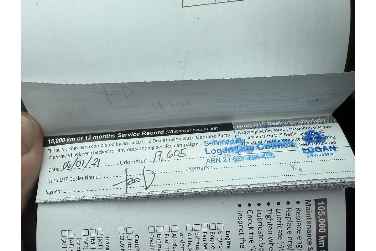 2019 Isuzu D-MAX SX 4X4