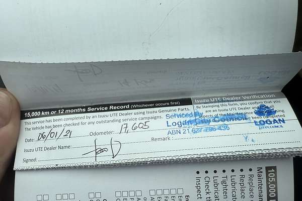 2019 Isuzu D-MAX SX 4X4