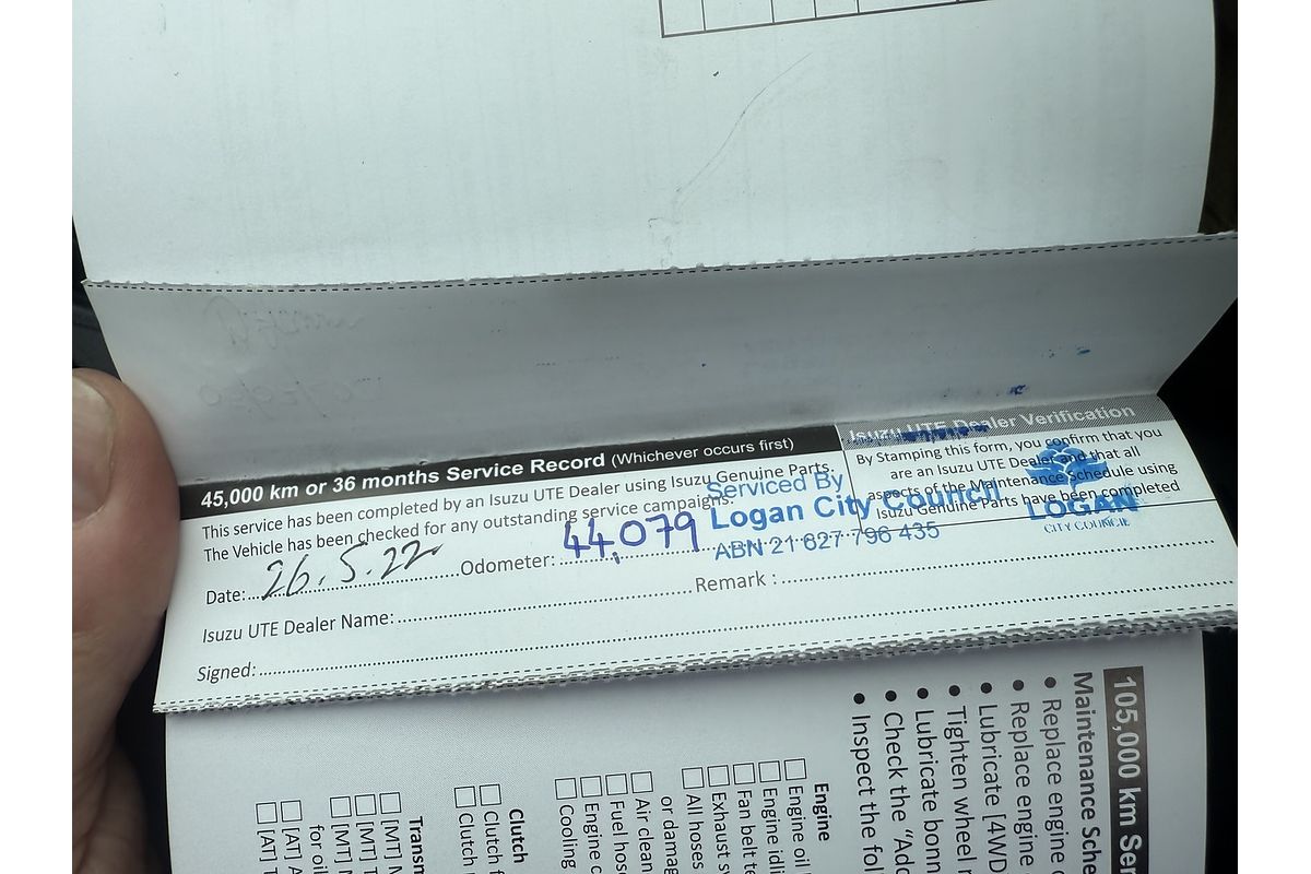 2019 Isuzu D-MAX SX 4X4