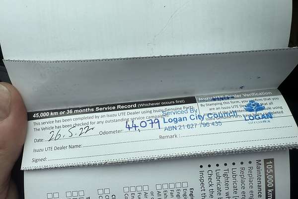 2019 Isuzu D-MAX SX 4X4