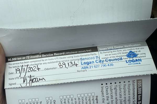 2019 Isuzu D-MAX SX 4X4