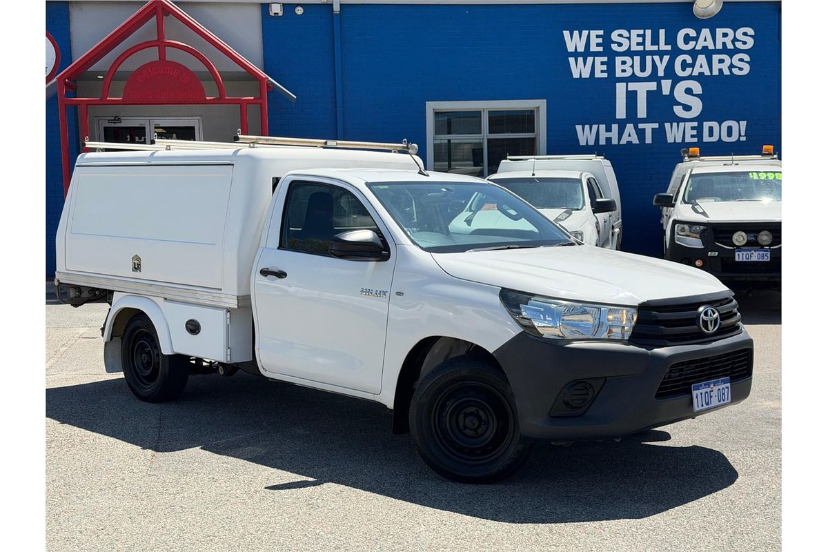 2016 Toyota Hilux Workmate GUN122R Rear Wheel Drive