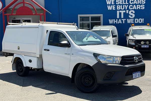 2016 Toyota Hilux Workmate GUN122R Rear Wheel Drive