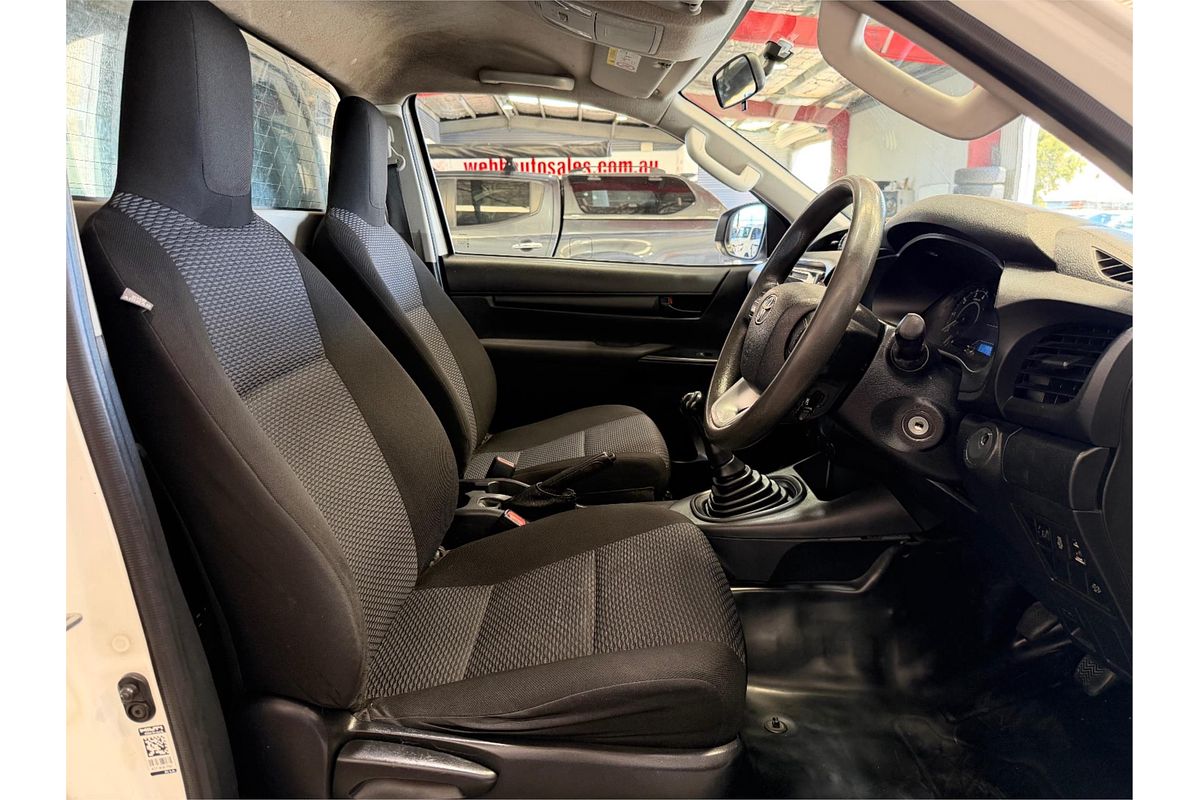 2016 Toyota Hilux Workmate GUN122R Rear Wheel Drive