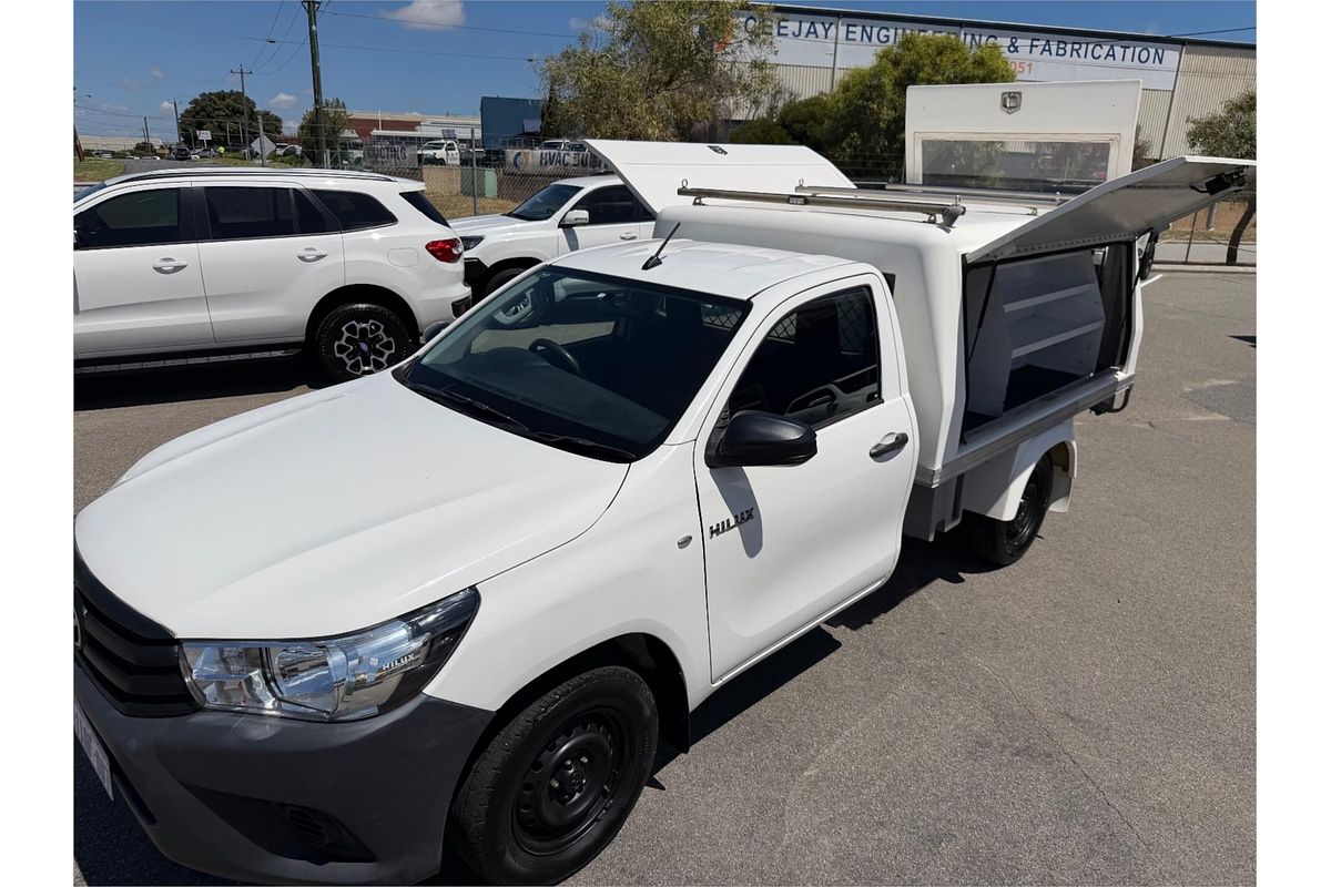 2016 Toyota Hilux Workmate GUN122R Rear Wheel Drive