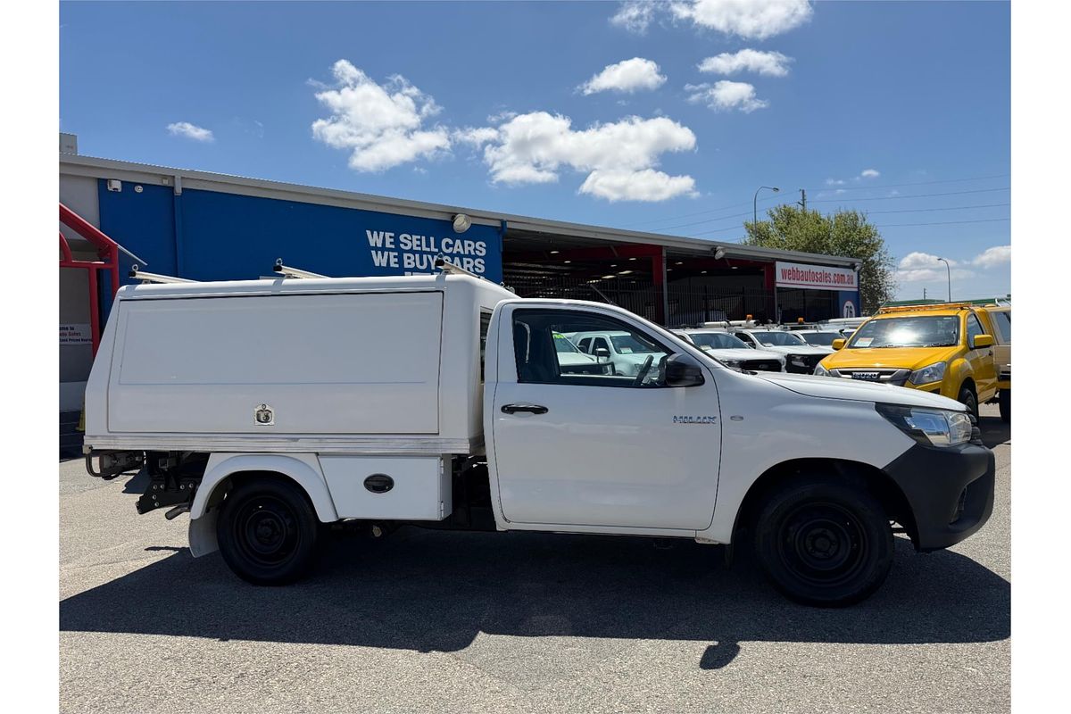 2016 Toyota Hilux Workmate GUN122R Rear Wheel Drive