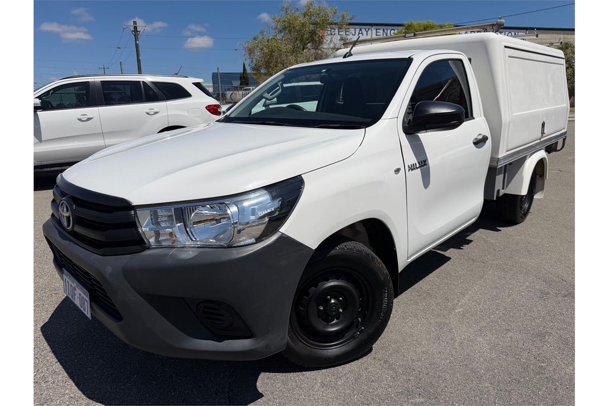 2016 Toyota Hilux Workmate GUN122R Rear Wheel Drive